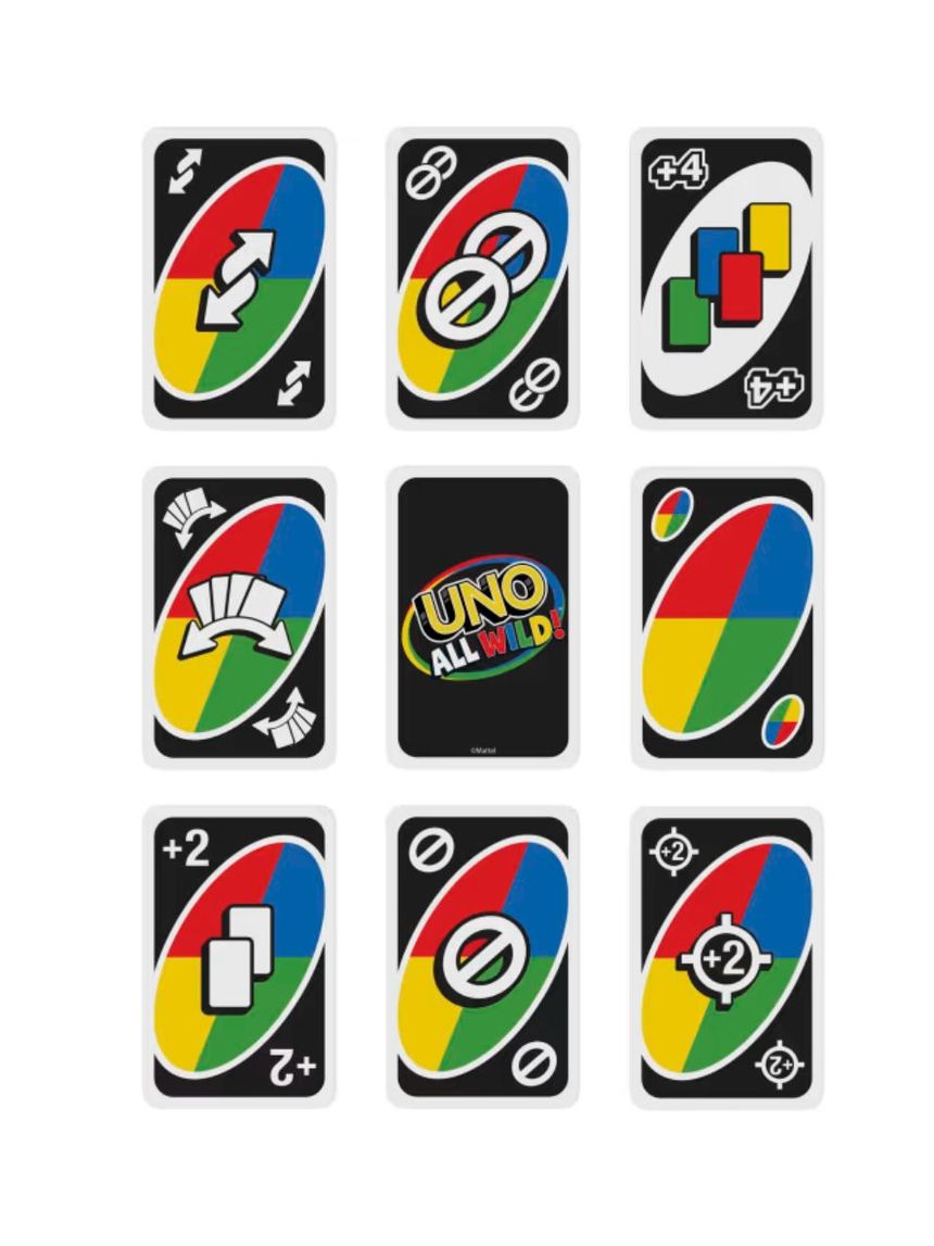 Mattel games επιτραπέζιο uno all wild hhl35 - Mattel Games