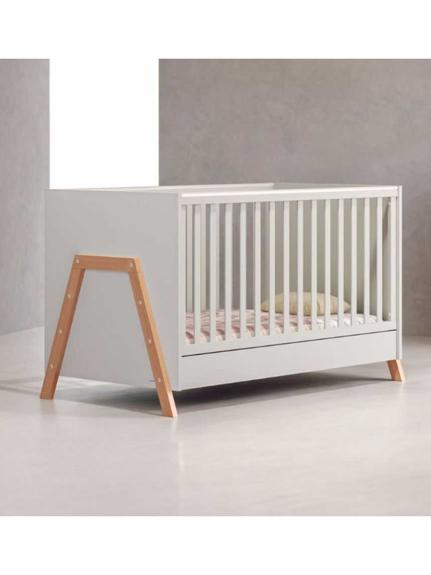 Casababy βρεφικό κρεβάτι μετατρεπόμενο σε προεφηβικό oslo ecru 590372 - CASABABY