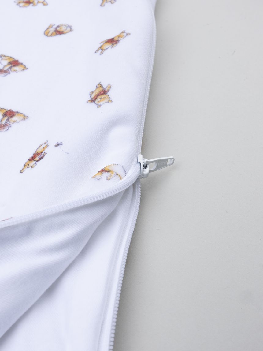 βρεφικός αμάνικος υπνόσακος σενίλ λευκός winnie 2.5 tog - Prénatal