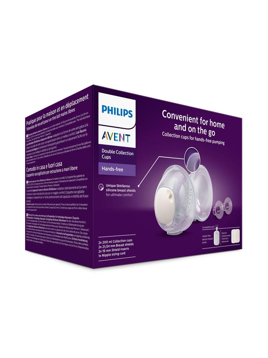 Philips avent σετ κύπελλα συλλογής 2τμχ για hands-free scf439/01 - Philips Avent