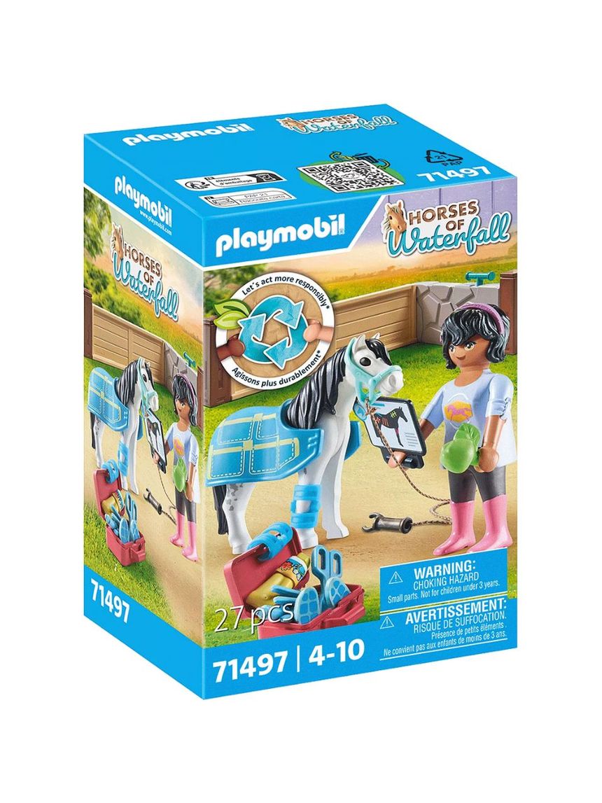 Playmobil horses of waterfall ιππίατρος και άλογο 71497 - Playmobil
