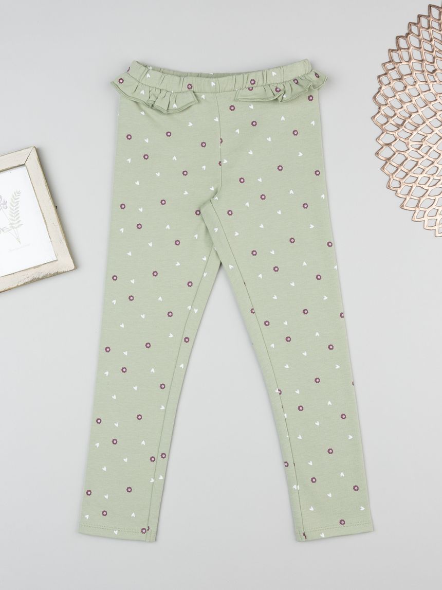 παιδικό κολάν μέντα φλοράλ για κορίτσι - Prénatal