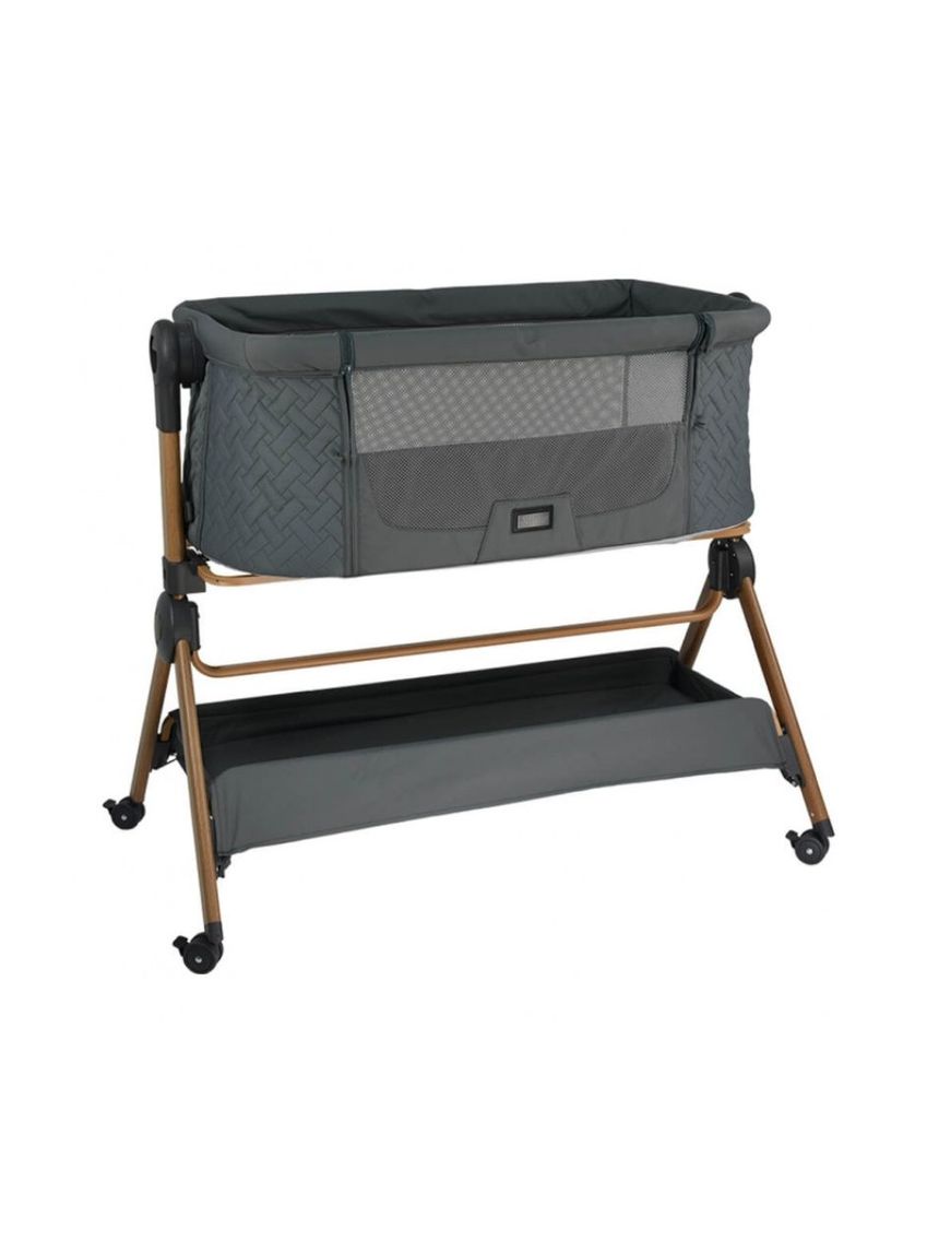 Bebe stars λίκνο-καρέκλα φαγητού serenity 2 in 1 smoked grey 846-186 - Bebe Stars