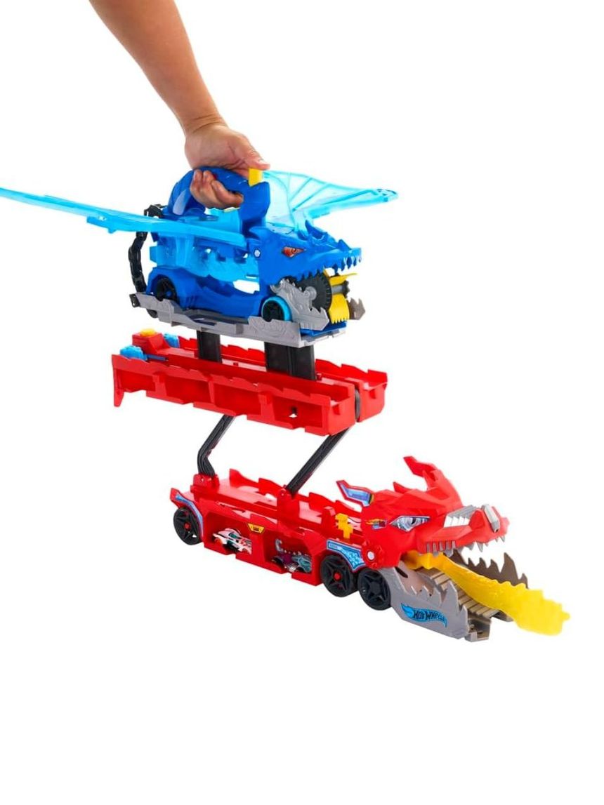 Hot wheels απόλυτη νταλίκα με διπλό δράκο jbm72 - Hot wheels