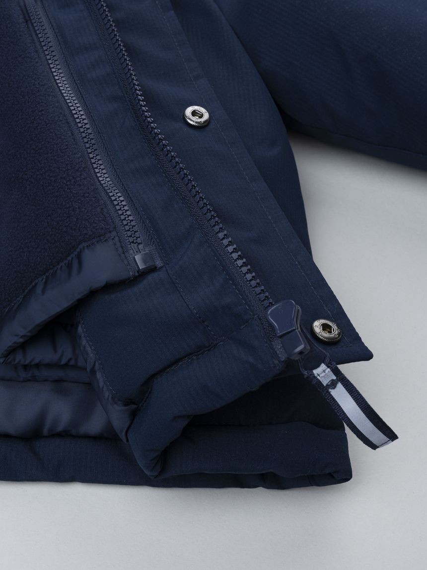 βρεφικό μπουφάν μπλε για αγόρι - Prénatal