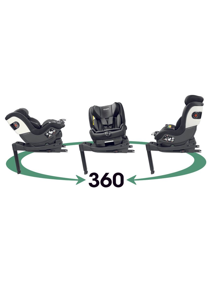 Peg perego κάθισμα αυτοκινήτου  travel giro i-size (61-105cm) crystal black - Peg-Pérego