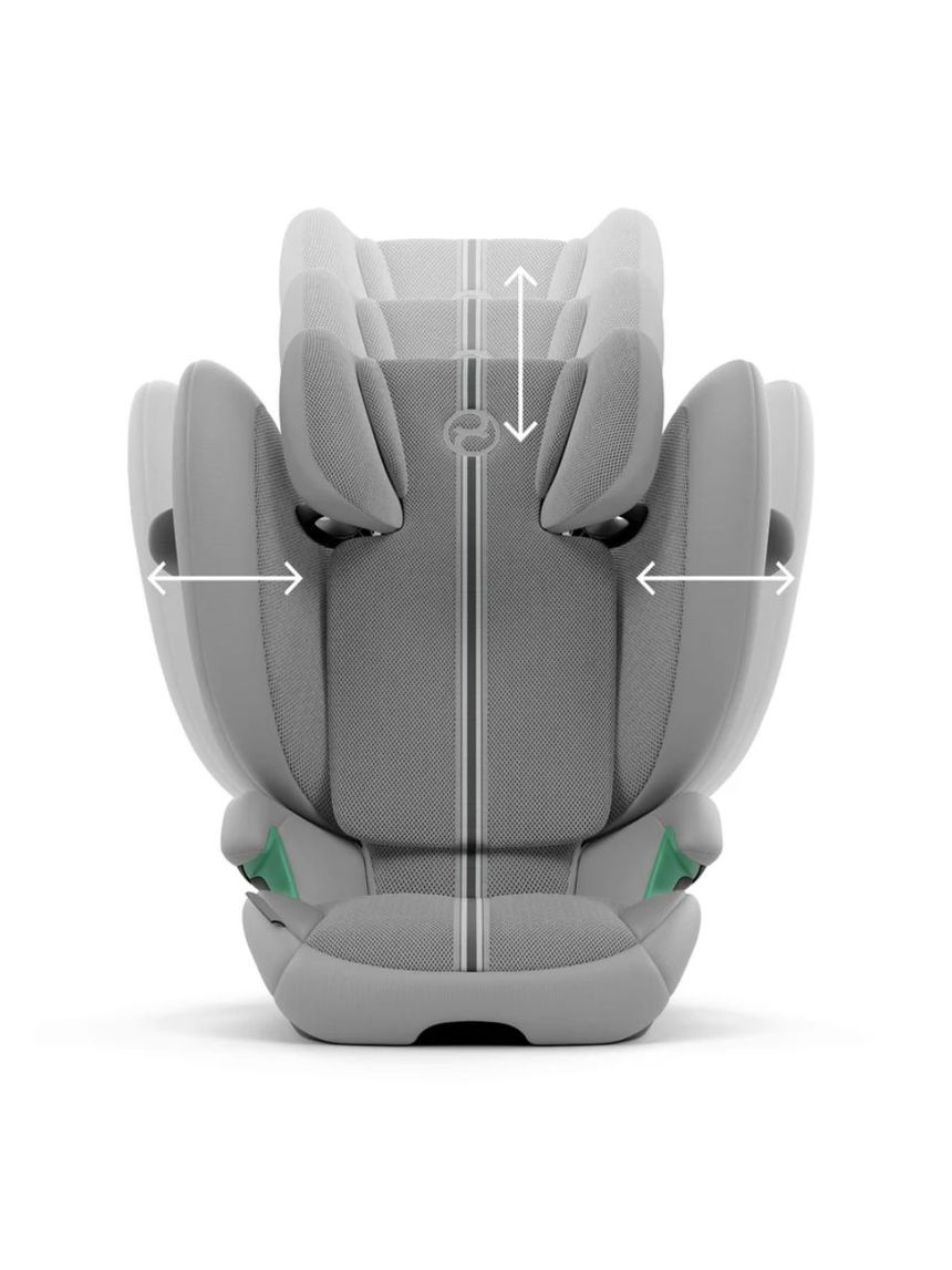 Cybex κάθισμα αυτοκινήτου solution g2 i-fix plus (100-150cm) stone grey - Cybex