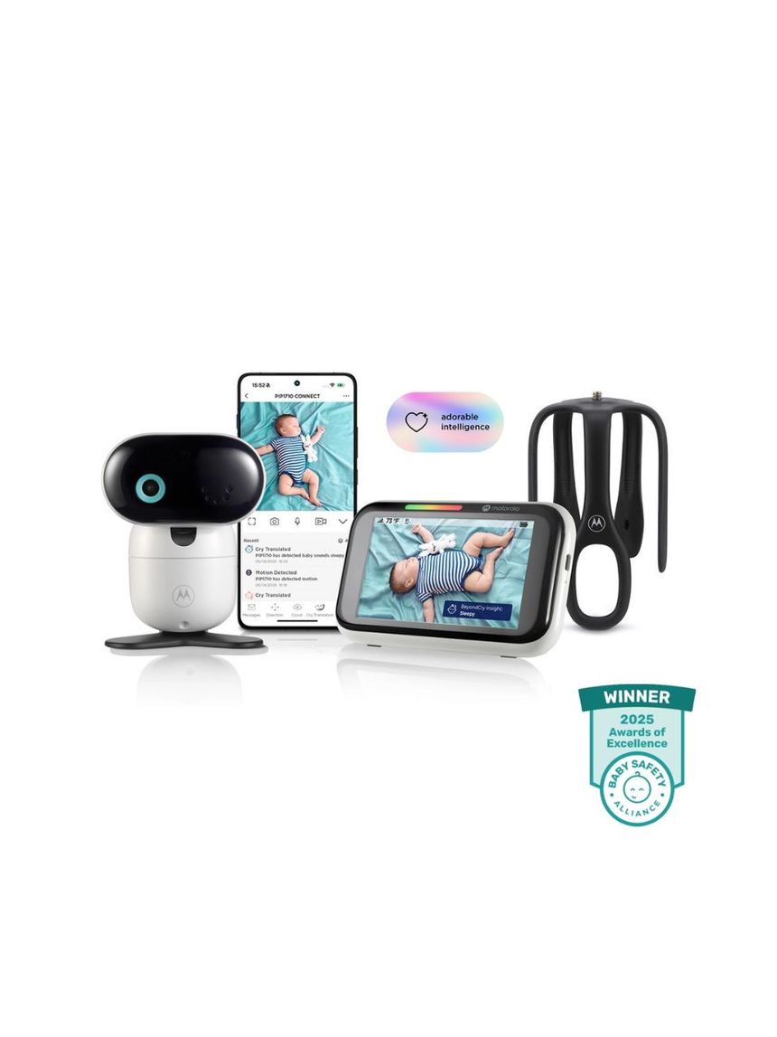 Motorola pip1710 connect ενδοεπικοινωνία μωρού wi-fi με κάμερα & οθόνη 5" και ai λειτουργίες - Motorola