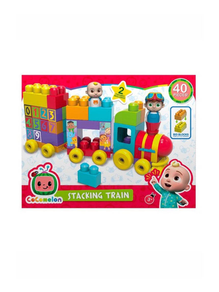 Giochi preziosi cocomelon τρενάκι με τουβλάκια ccm07000 - Giochi Preziosi