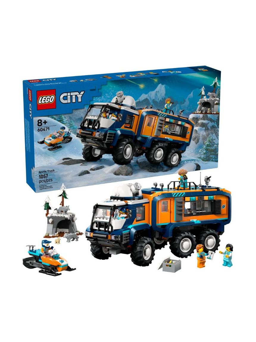 Lego city arctic explorer science lab truck 60471 - Lego