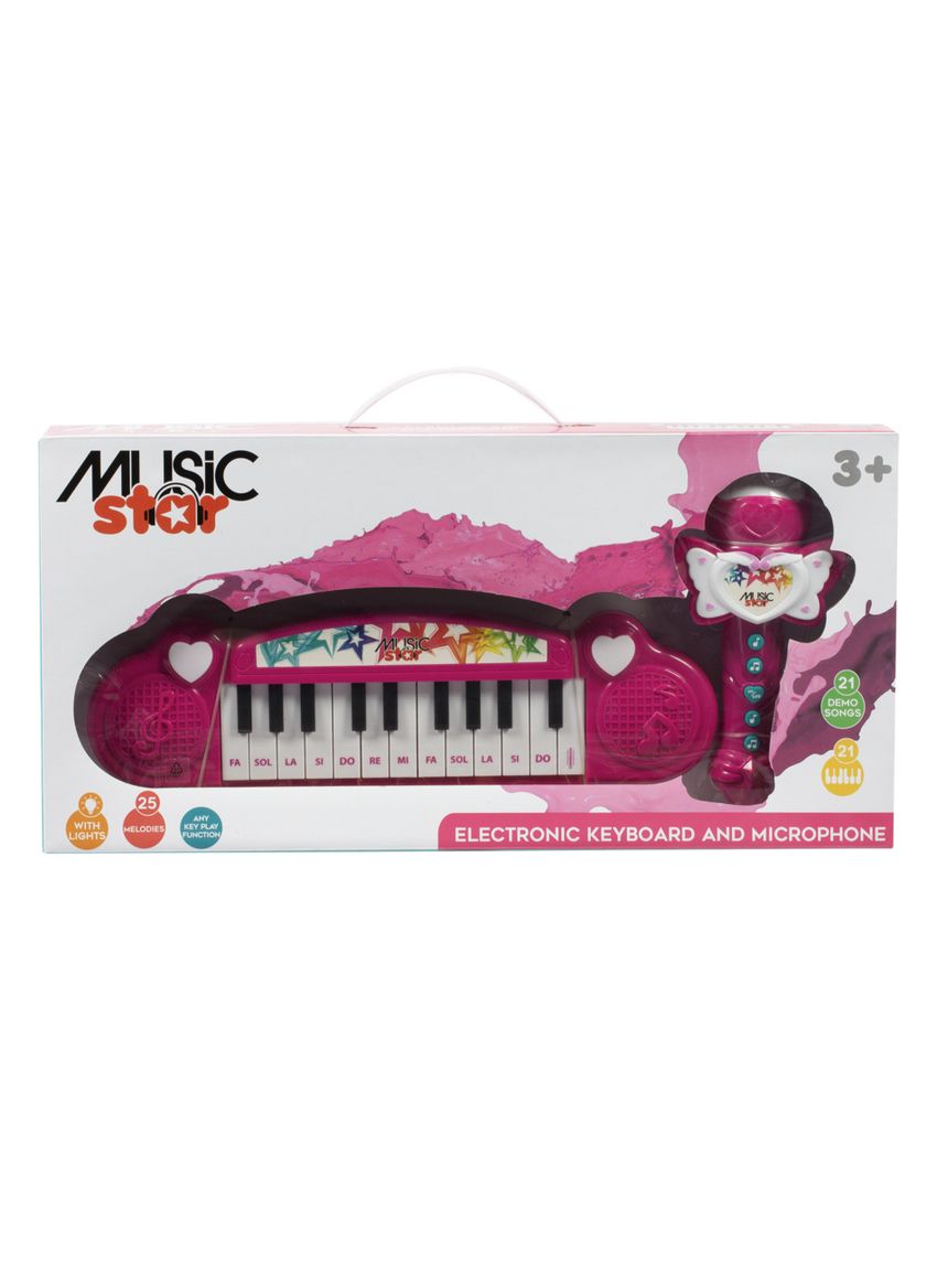 Music star αρμόνιο με μικρόφωνο πεταλούδα - Music Star