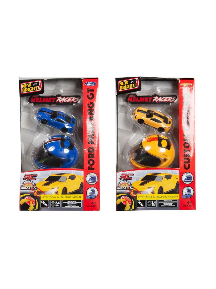 Motor & co κράνος r/c και αυτοκίνητο ford mustang 1:64 (2 σχέδια) - Motor&Co