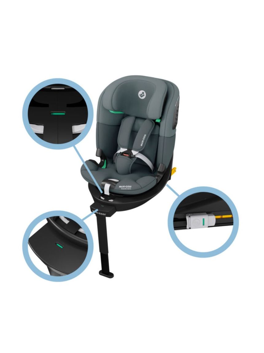 Maxi-cosi κάθισμα αυτοκινήτου emerald 360 s i-size (40-150cm) tonal graphite - Maxi-Cosi
