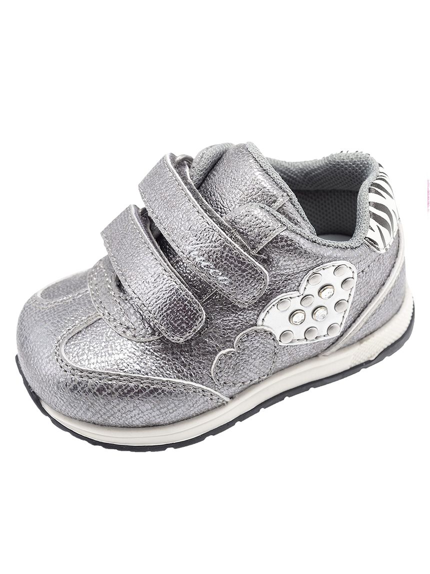 Chicco sneakers ασημί για κορίτσι - Chicco