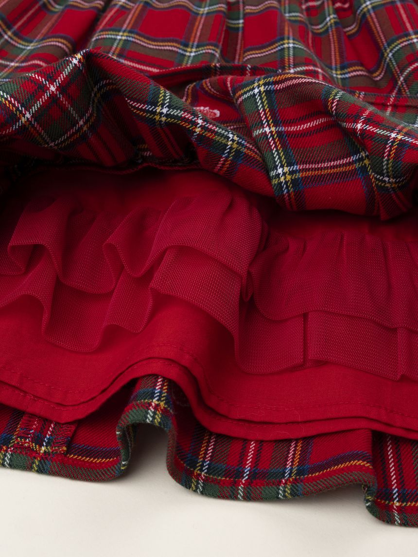 παιδικό φόρεμα καρό με καρδούλες classic για κορίτσι - Prénatal