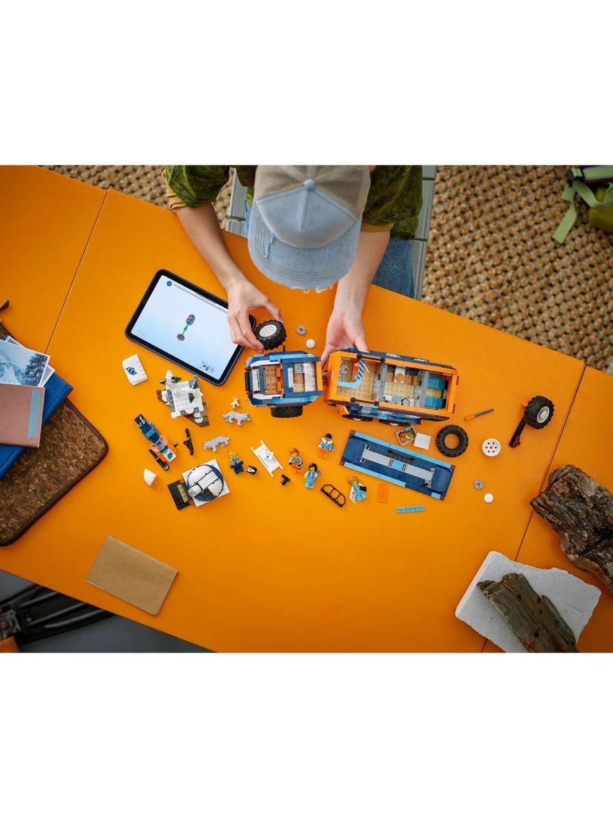 Lego city arctic explorer science lab truck 60471 - Lego