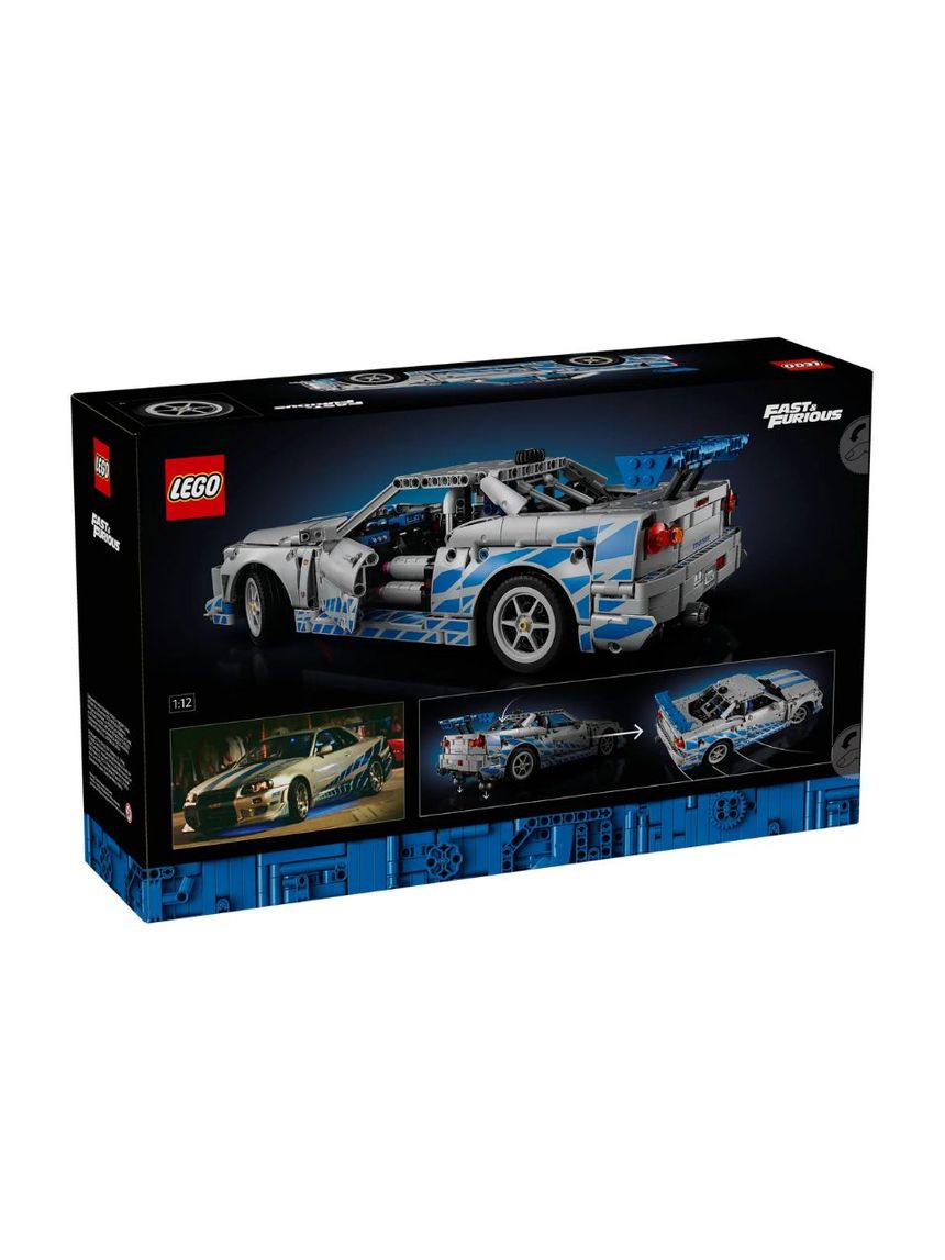 Lego technic 2 fast 2 furious nissan skyline gt-r (r34) 42210 - Lego, Lego Technic