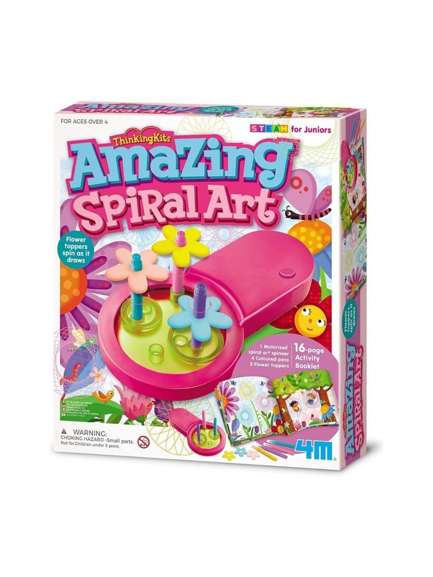 4m thinking kits σπειροειδής μηχανή τέχνης 4914 - 4M TOYS