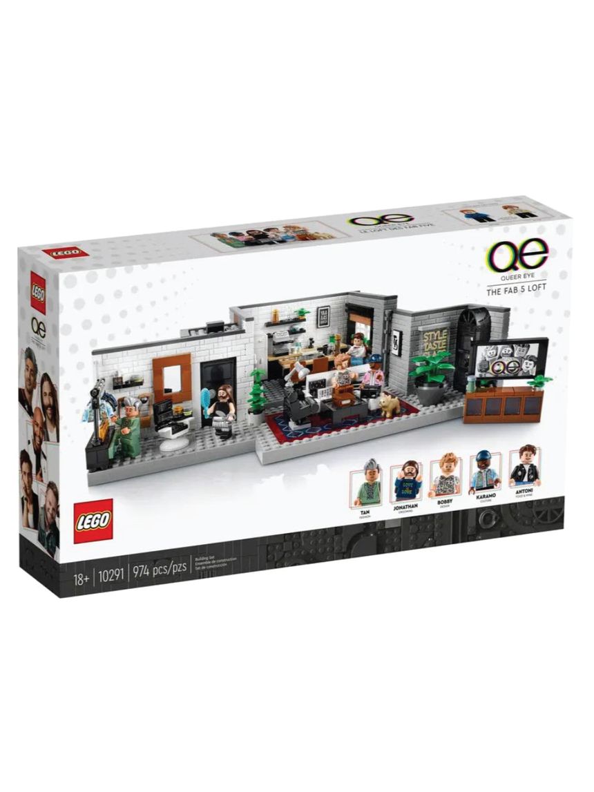 Lego creator expert queer eye the fab 5 loft (10291) - Lego, Lego Creator