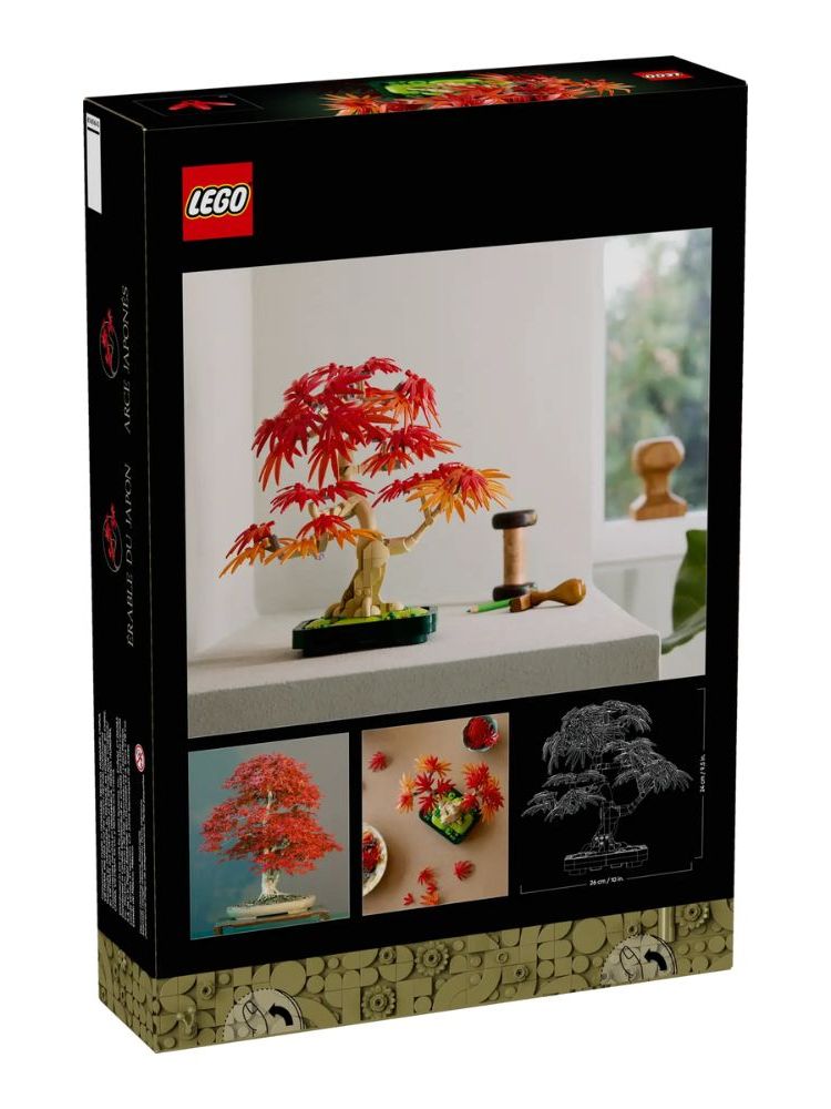 Lego botanical japanese red maple bonsai tree 10348 - Lego, LEGO Botanical Collection
