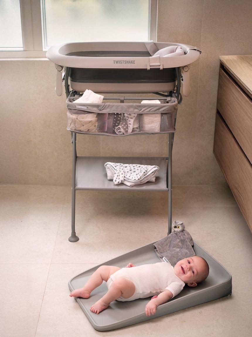 Twistshake βρεφική αλλαξιέρα αφρού faded grey 32-08-79144 - Twistshake