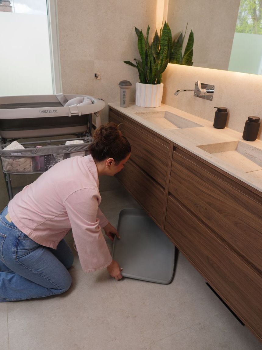 Twistshake βρεφική αλλαξιέρα αφρού faded grey 32-08-79144 - Twistshake