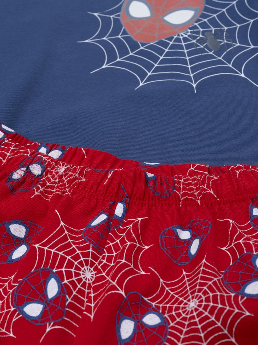 παιδική πιτζάμα μπλε/κόκκινο spiderman για αγόρι - Prénatal