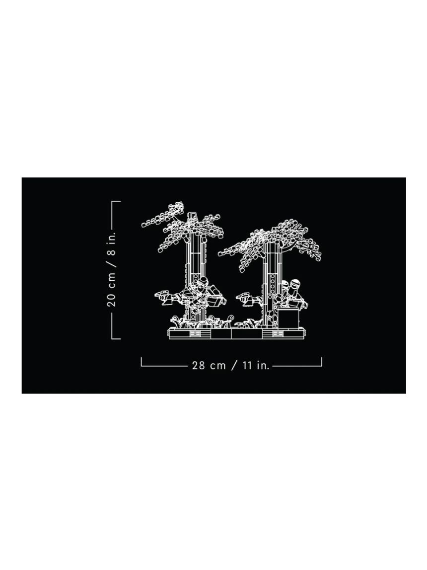 Lego star wars endor speeder diorama 75353 - Lego, Lego Star Wars