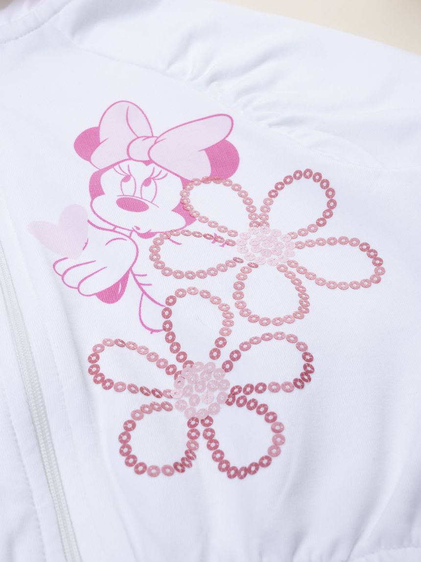 βρεφικό σετ ζακέτα και φόρμα minnie για κορίτσι - Prénatal