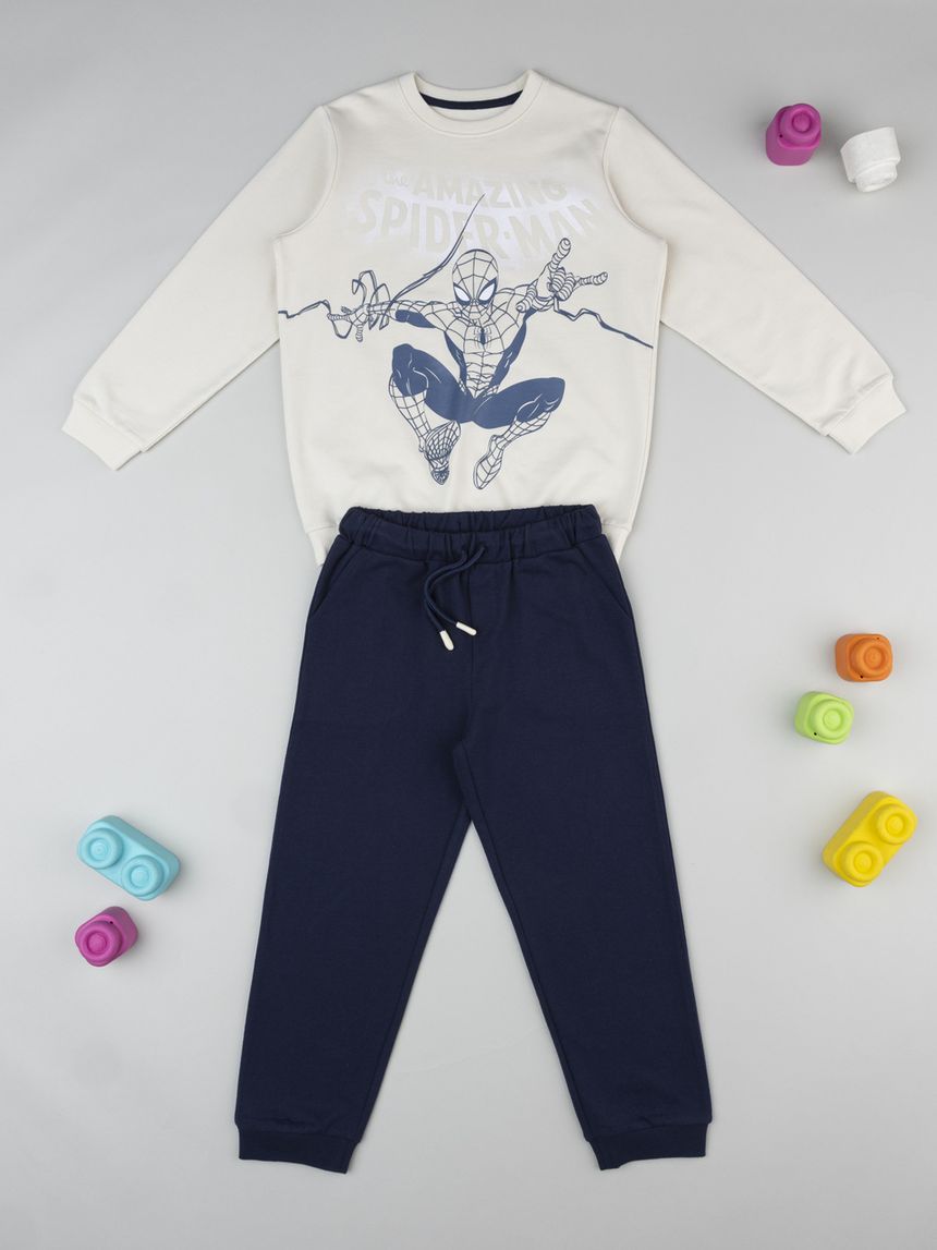 παιδικό σετ φούτερ/φόρμα spiderman για αγόρι - Prénatal