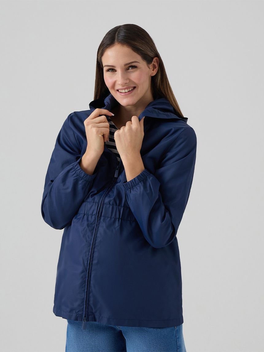 γυναικείο μπουφάν εγκυμοσύνης μπλε - Prénatal
