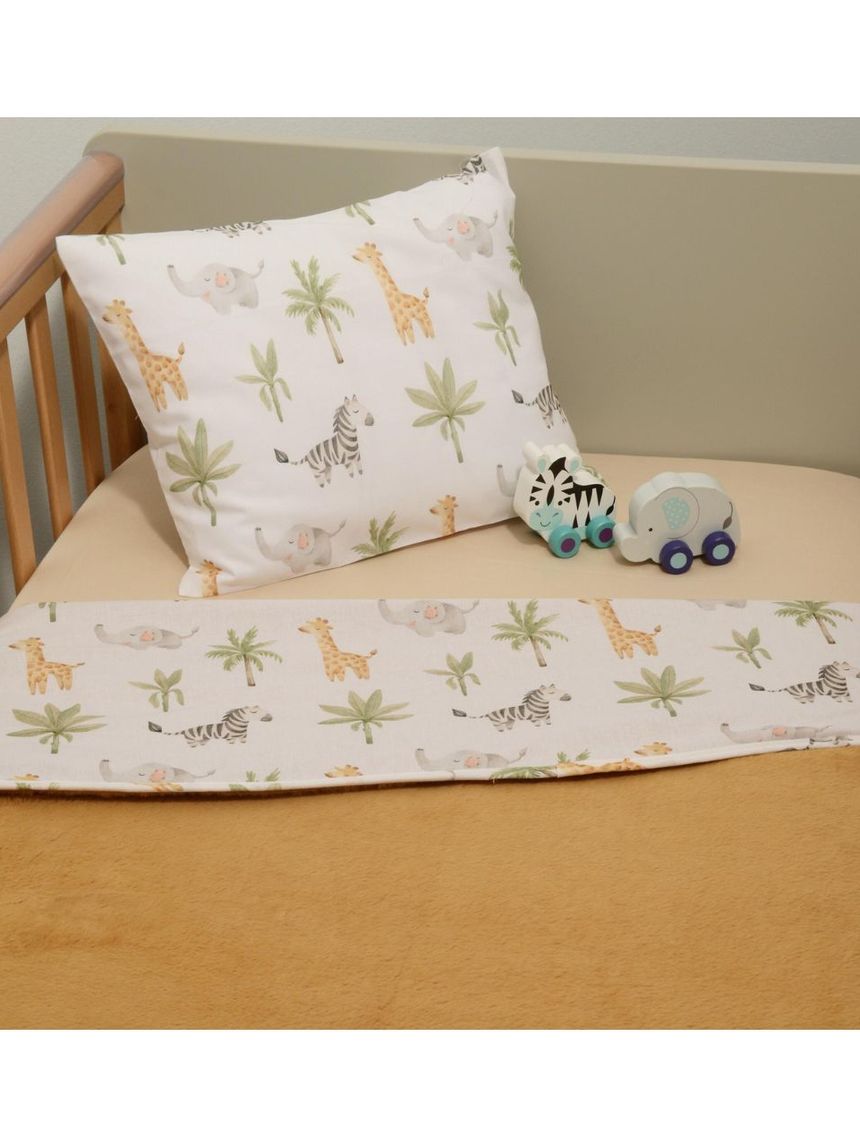 Baby oliver minky κουβέρτα λίκνου διπλής όψης σχέδιο 424 46-6735/424 - Baby Oliver