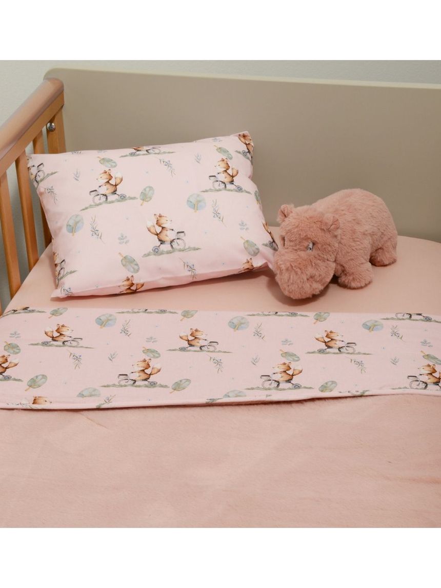 Baby oliver minky κουβέρτα λίκνου διπλής όψης σχέδιο 426 46-6735/426 - Baby Oliver