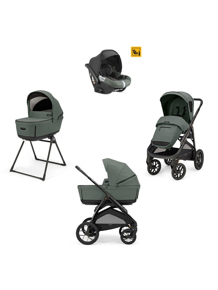 Inglesina σύστημα μεταφοράς aptica xt quattro με κάθισμα darwin taiga green/nero - Inglesina