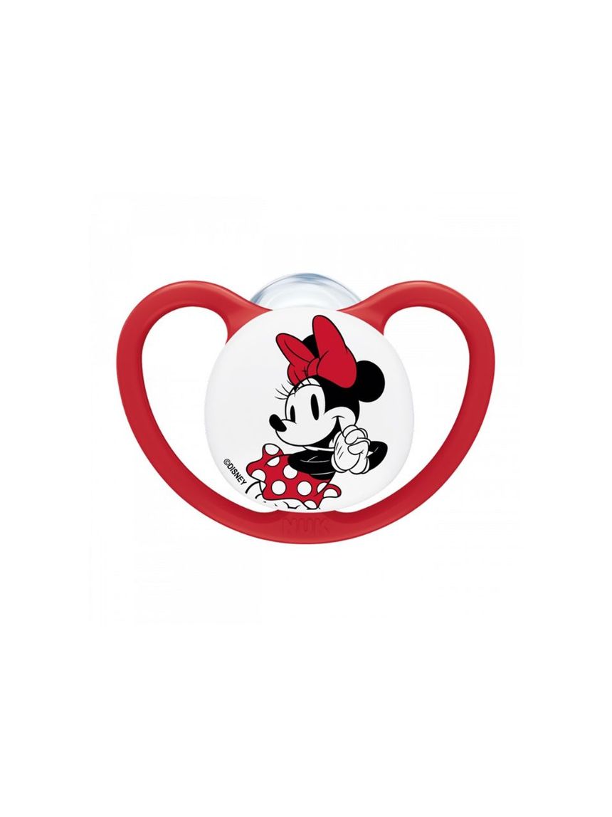 Nuk πιπίλα σιλικόνης perfect match air minnie 18-36m red - Nuk