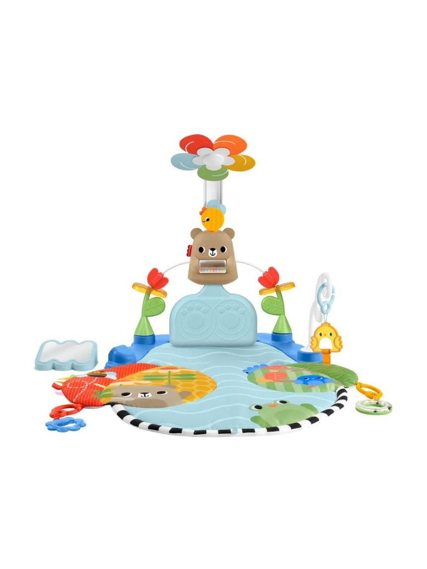 Fisher-price γυμναστήριο με περιστρεφόμενο λουλούδι 3 σε 1 hyr60 - Fisher-Price