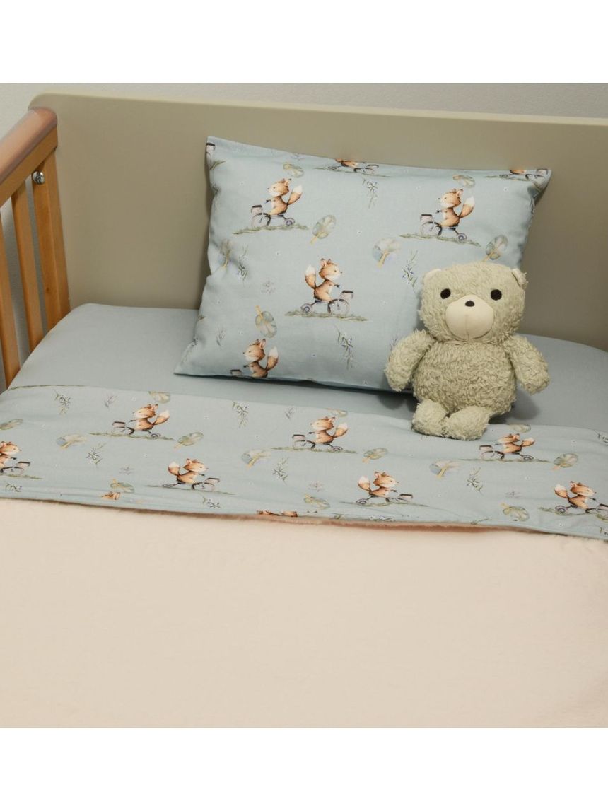 Baby oliver minky κουβέρτα λίκνου διπλής όψης σχέδιο 429 46-6735/429 - Baby Oliver