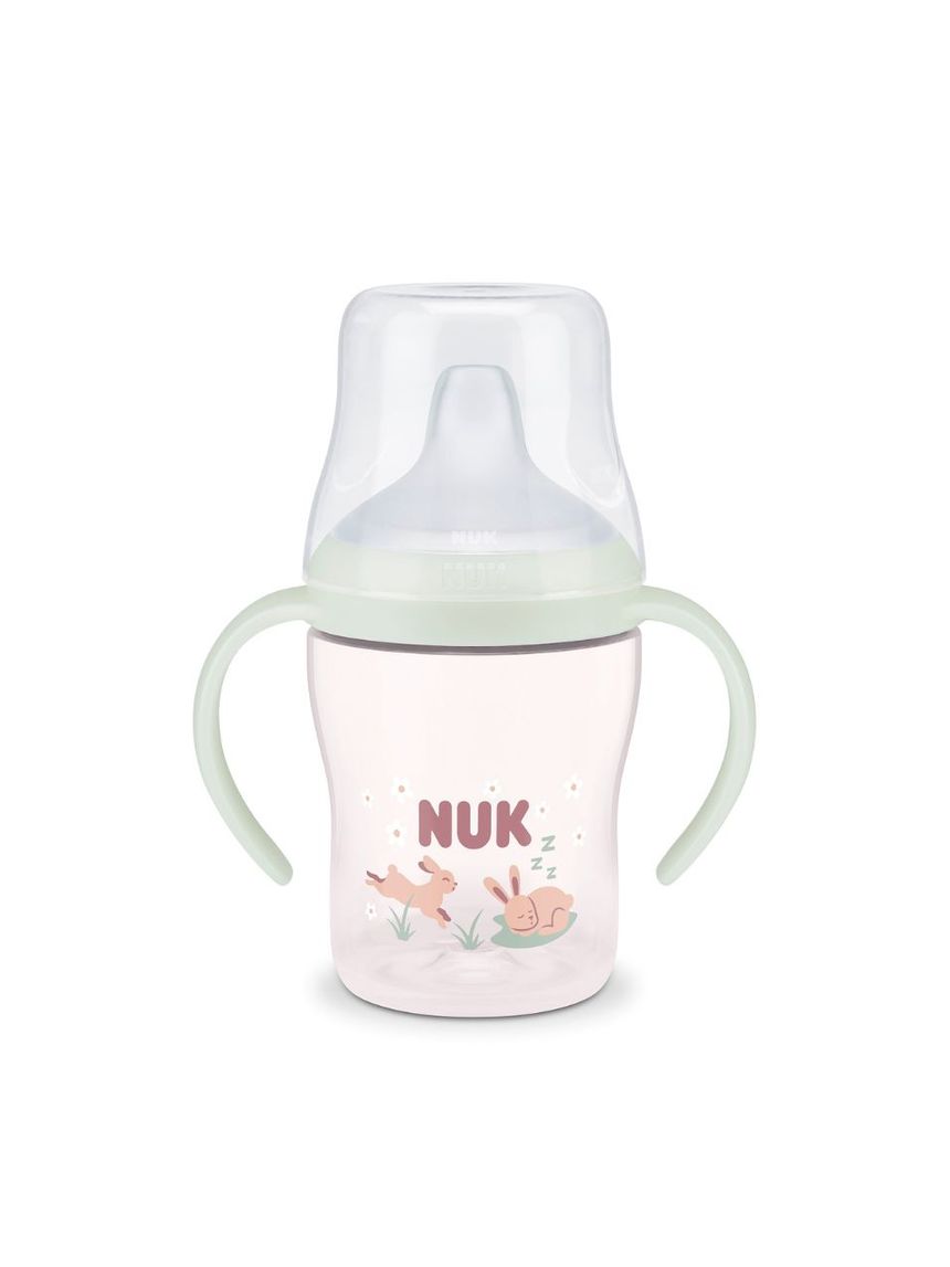 Nuk εκπαιδευτικό ποτηράκι perfect match night 6m+ 150ml bunny - Nuk