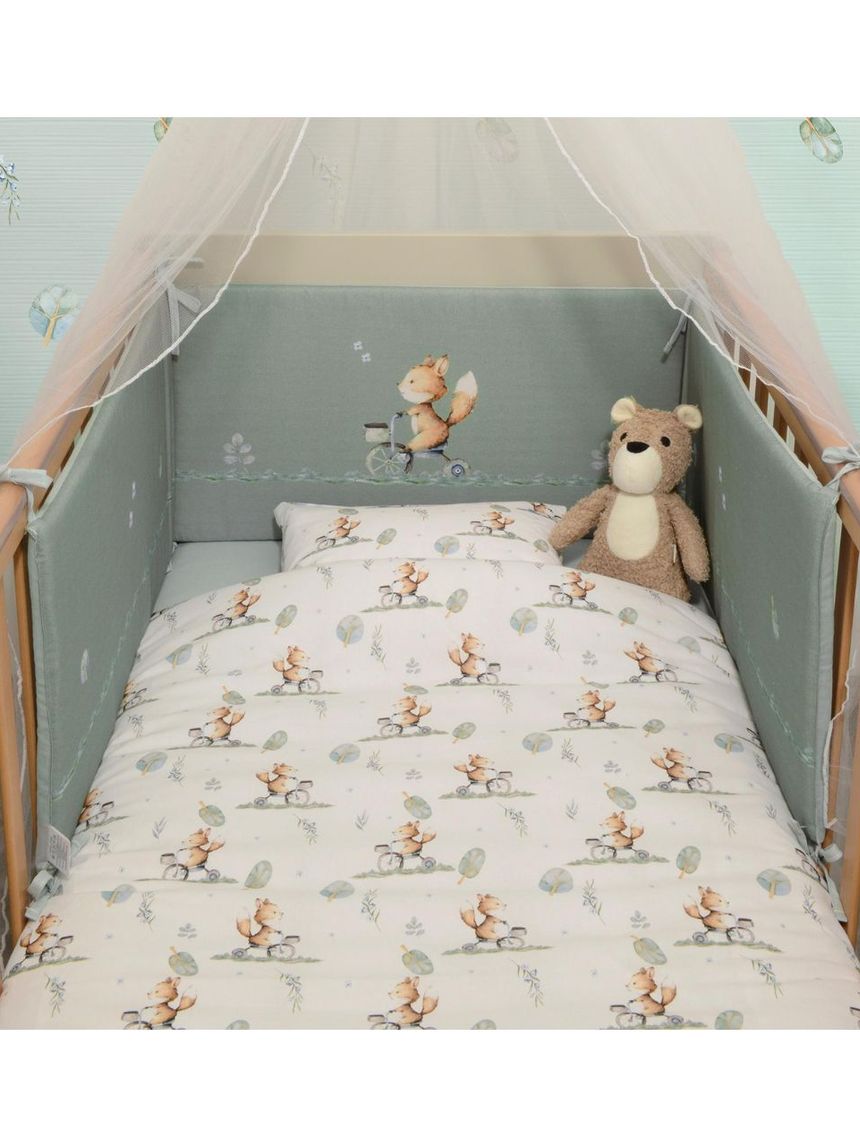 Baby oliver πάπλωμα & παπλωματοθήκη σχέδιο μέντα 423 46-6700/423 - BABY OLIVER