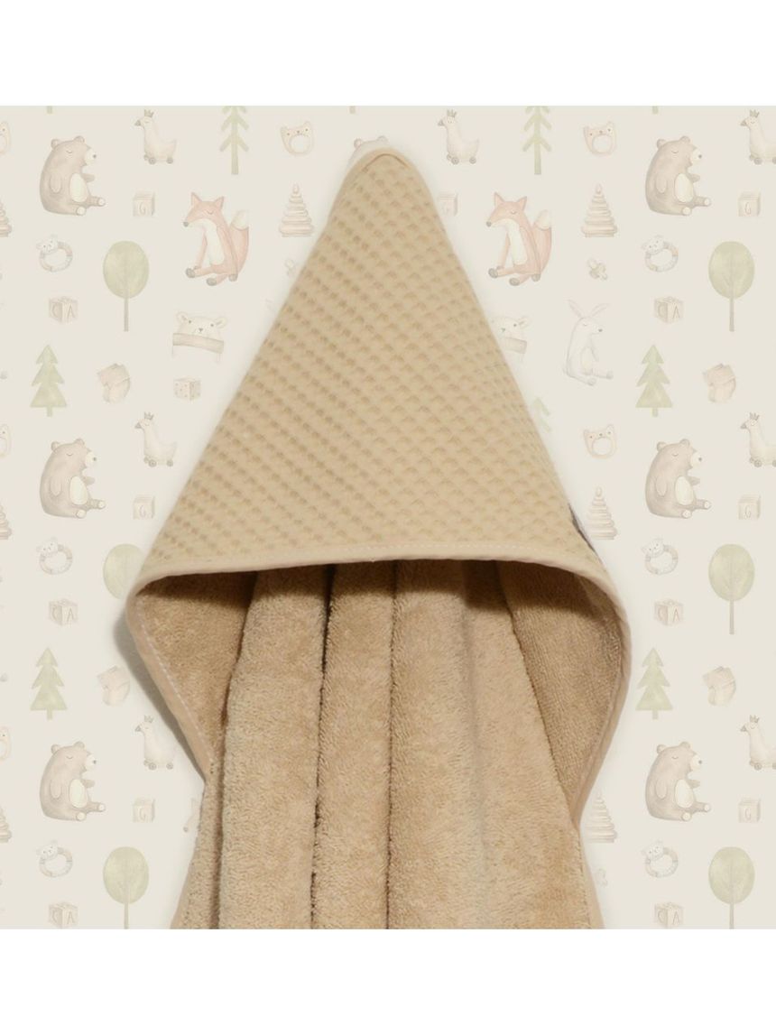 Baby oliver μπουρνούζι κάπα σχέδιο 454 καμηλό 46-6730/454 - Baby Oliver