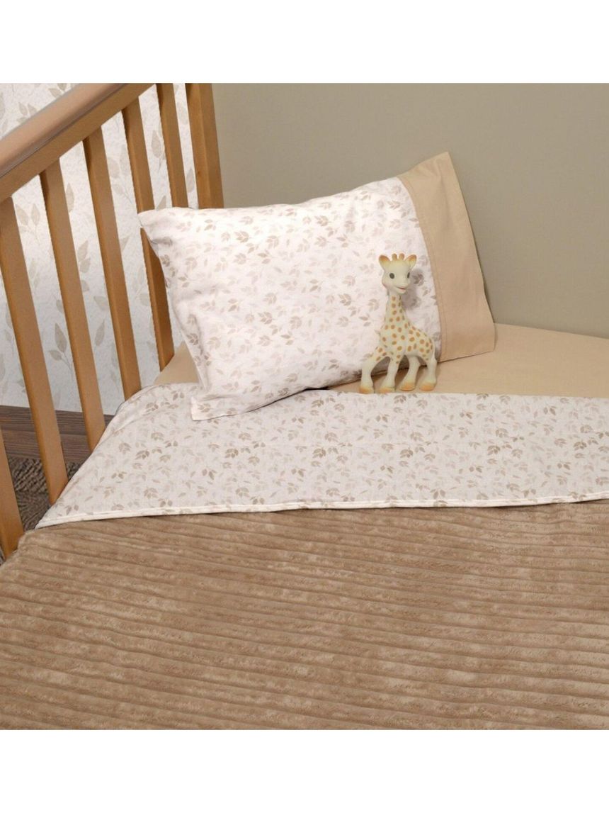 Sophie la girafe minky κουβέρτα κούνιας διπλής όψης σχέδιο 506 46-6734/506 - SOPHIE LA GIRAFE