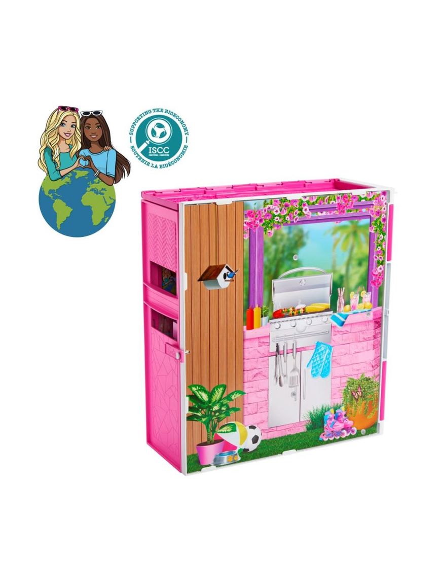 Barbie σπιτάκι-βαλιτσάκι hrj76 - BARBIE