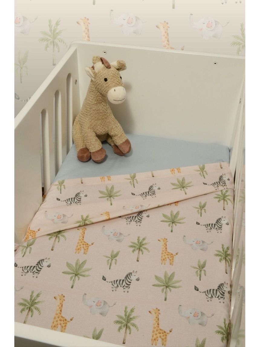 Baby oliver σετ σεντόνια λίκνου 75×110cm σχέδιο 425 46-6704/425 - BABY OLIVER