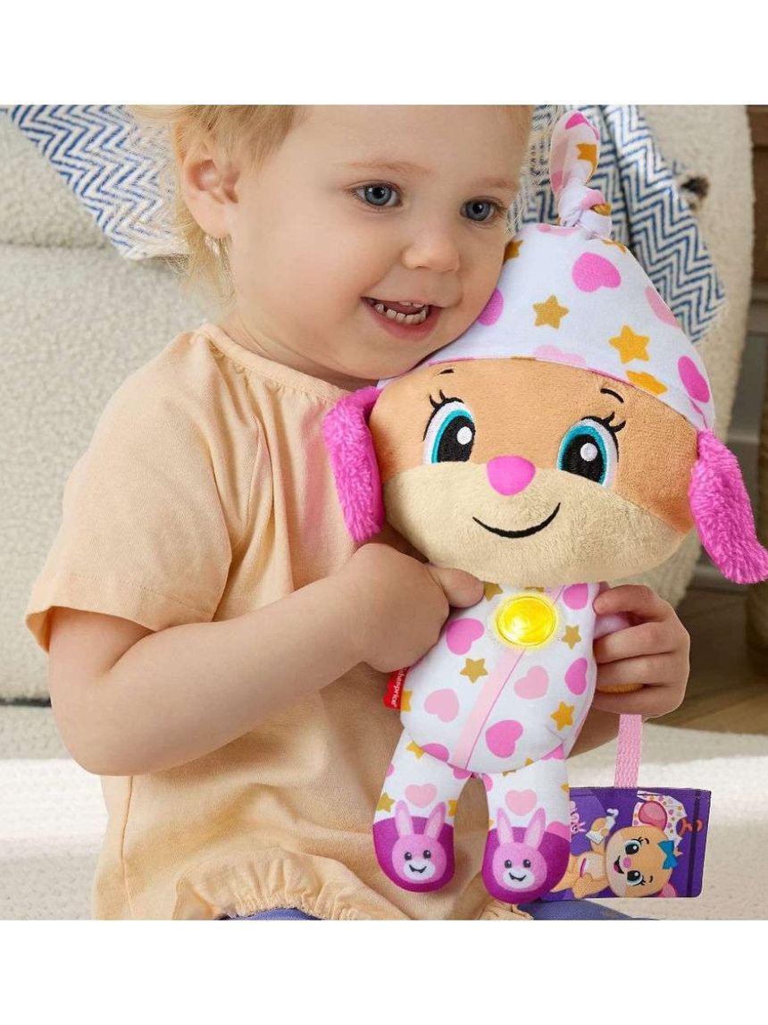 Fisher-price εκπαιδευτικό σκυλάκι αγκάλιας laugh & learn ροζ jmm45 - Fisher-Price