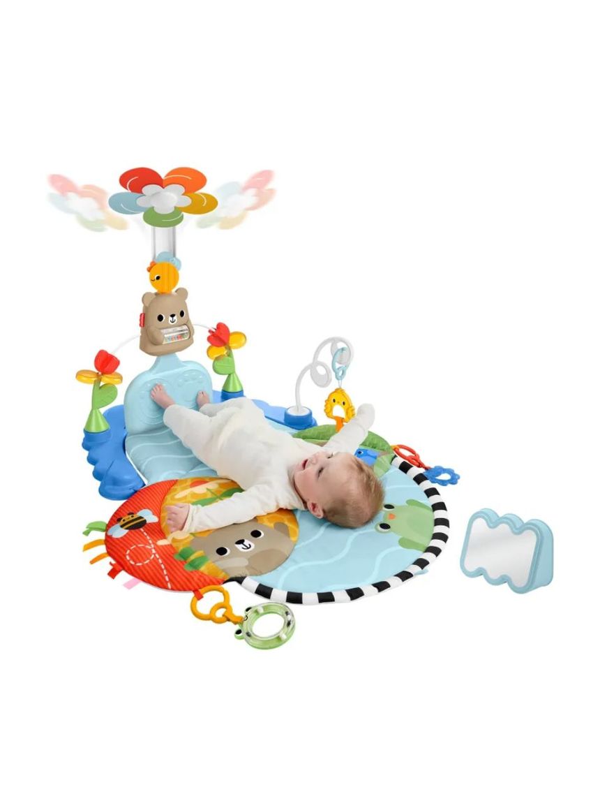 Fisher-price γυμναστήριο με περιστρεφόμενο λουλούδι 3 σε 1 hyr60 - Fisher-Price