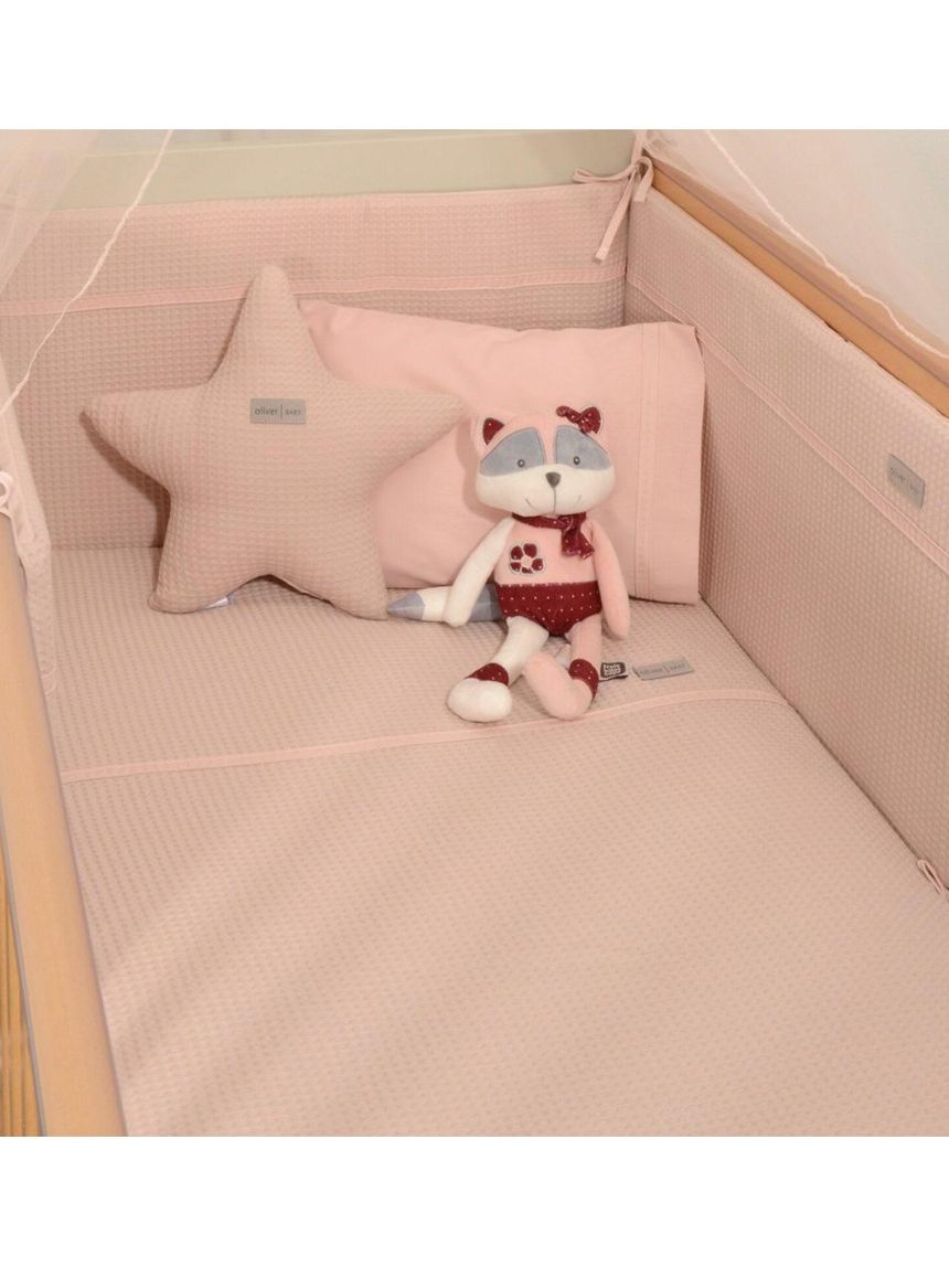 Baby oliver πάπλωμα & παπλωματοθήκη πικέ σχέδιο σάπιο μήλο 452 46-6700/452 - BABY OLIVER