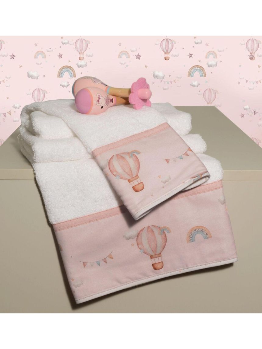 Baby οliver σετ πετσέτες 2 τεμ 100% βαμβάκι σχέδιο 422 46-6760/422 - BABY OLIVER