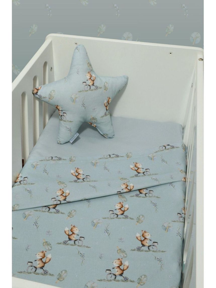 Baby oliver σετ σεντόνια λίκνου 75×110cm σχέδιο 429 46-6704/429 - BABY OLIVER