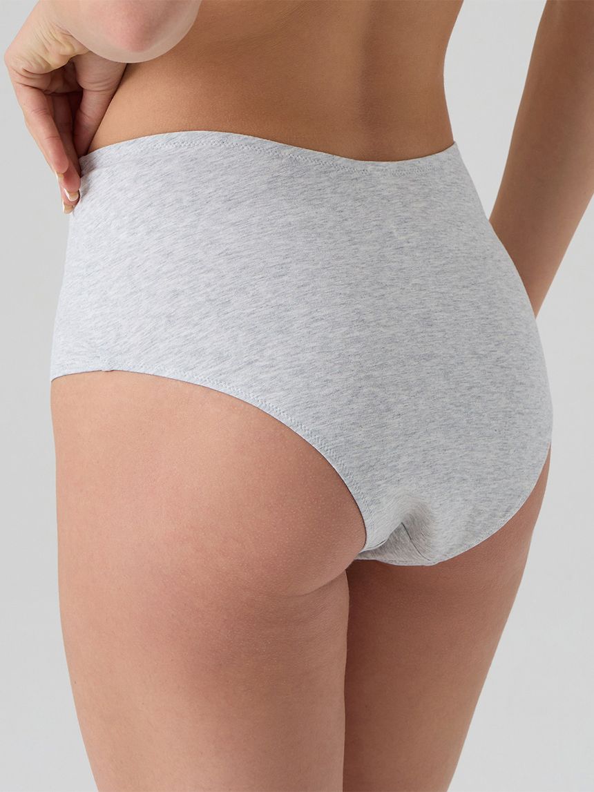 γυναικείο σλιπ εγκυμοσύνης γκρι με φιογκάκι - Prénatal