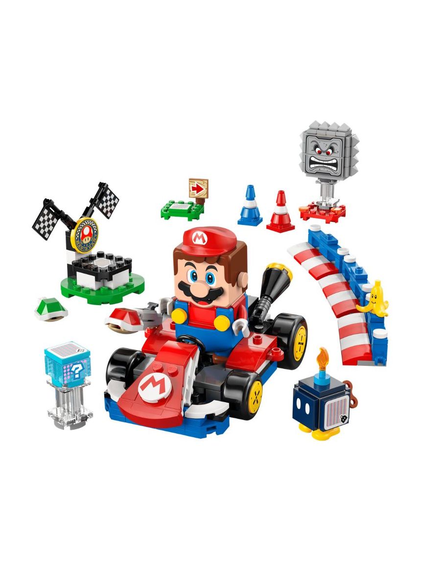 Lego super mario kart-interactive lego mario & standard kart 72043 - Lego, LEGO Super Mario